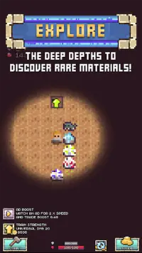 Idle Pocket Crafter: Mine Rush Screen Shot 7