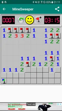 Minesweeper deluxe for free version Screen Shot 2
