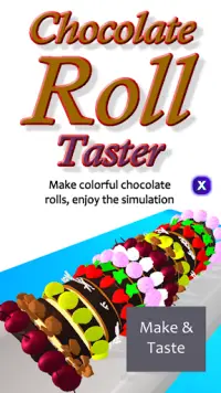 Chocolate Roll Taster - ASMR Screen Shot 5