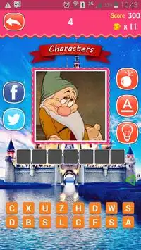 Disney Quiz Screen Shot 1