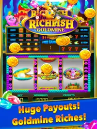 Rich Fish Gold Mine Las Vegas Slot - Slots Big Win Screen Shot 8