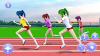 Anime Girl Summer Sports Games Screen Shot 3