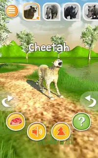 Haiwan Simulator 3D - Cheetah dll. Screen Shot 9