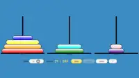 Tower of Hanoi (Drag-n-Drop) Screen Shot 2