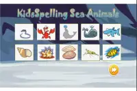 Spelling Words Sea Animal Screen Shot 1
