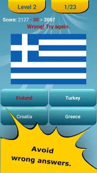 Geography Quiz Screen Shot 3