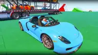 Superhero Car Racing: Car Stunt Racing 2018 Screen Shot 3