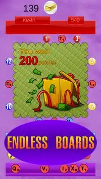 Shkrabble fun prize words game Screen Shot 4