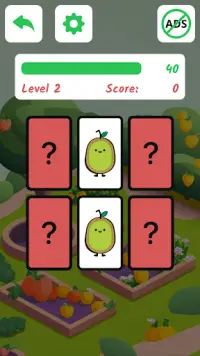 Kids Memory Game: Fruits Screen Shot 17