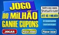 Jogo do Milhão Ganhe Cupons Screen Shot 1