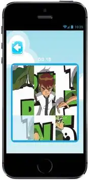 Play BEN 10 Sliding Jigsaw Puzzle Game Screen Shot 3