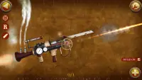 Simulateur D'arme Steampunk Screen Shot 1