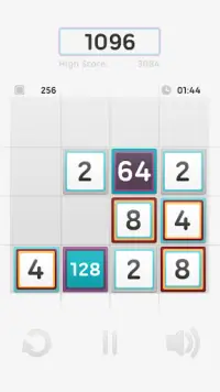 2048 Match Game Number Puzzle Screen Shot 1