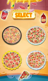 لعبة طبخ البيتزا المنزلية Screen Shot 1