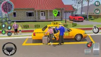City Taxi Driving: Taxi Games Screen Shot 6