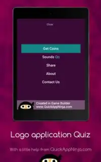 Logo application Quiz Screen Shot 5