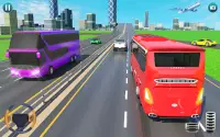 hiện đại bus lái xe 3d trò chơi: thành phố xe buýt Screen Shot 2