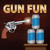 Gun Fun Shooting Tin Cans