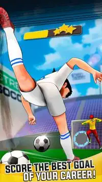 Anime Manga Fußballspiel: Elfmeter Tor Schießen Screen Shot 6