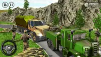 Offroad Cargo Army Truck Driving Simulator Screen Shot 9