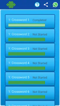 Kids Crossword puzzles :  Kids Crosswords Screen Shot 1