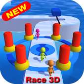 Stickman Race 3D ; New Run Race