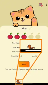 Pixel Pals - Nav bar pets Screen Shot 1