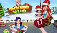 Christmas Baby Bath Screen Shot 0