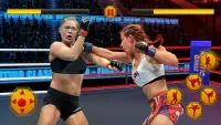 Bad Girl Street Boxing Clash: Kick boxing Games Screen Shot 3