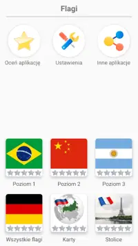 Flagi świata, stolice i mapy wszystkich krajów! Screen Shot 0