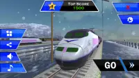 Fast Train Drive 3D Screen Shot 0