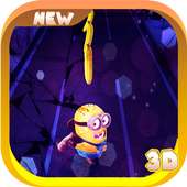 banana minion surfing adventure : subway 3D