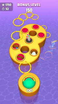 Color Rings 3D - Ring Toss Game Screen Shot 2