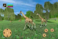 Giraffe Family Life Jungle Sim Screen Shot 8