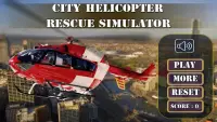 City Helicopter Rescue Sim Screen Shot 0