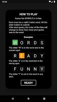 WORDLE - Word Game App Screen Shot 4