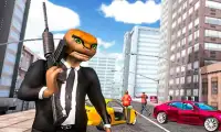 Super Frog Car Theft Mad City Crime Simulator 3D Screen Shot 1