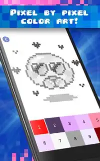 Emoji Art - Pixel Art Coloring Book Screen Shot 2