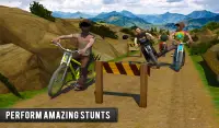 Poza drogą Bmx Rower Wyścigi: Wolny styl Stunts 3D Screen Shot 9