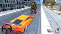 Robot Car Transformation: Real robot war game Screen Shot 3