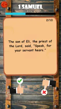 Bible Trivia Questions - Bible Game Screen Shot 2