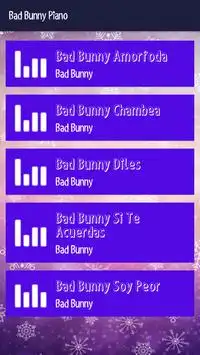 Piano Bad Bunny Magic Tiles Screen Shot 4
