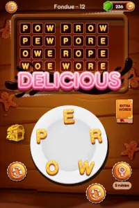 Word with Cookies - Cookie Words in Word Puzzles Screen Shot 1