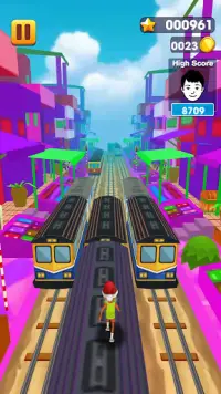 Subway Obstacle Course Runner: Runaway Escape Screen Shot 6