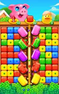 cubo de golpecito de fruta pop Screen Shot 2