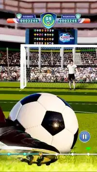 free football flick strike 3d: world soccer game Screen Shot 0