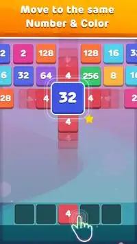 Trò Chơi 2048 Để Bắn Số Và Ghép Nối Số Screen Shot 1