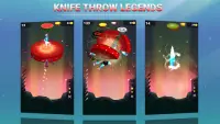 Knife Throw Legends : Knife Throw 3D Part 2 Screen Shot 3
