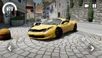 Ferrari Simulator Car Crash 3D Screen Shot 1