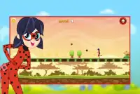 Running Ladybug The hero Chibi Screen Shot 2